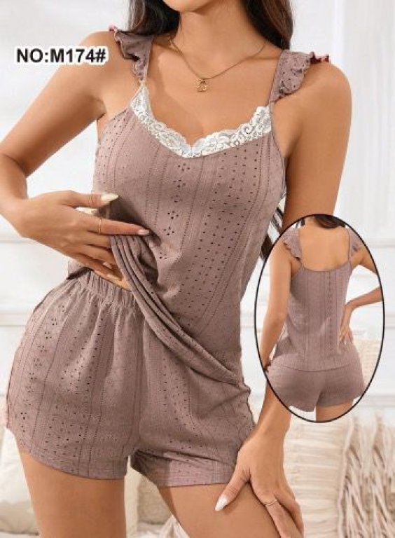 طقم شورت محفر - M174-